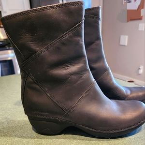 Merrell black leather boots